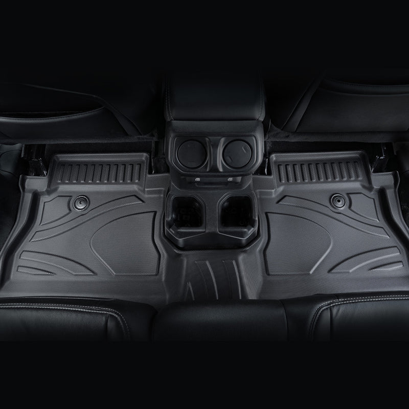 Car Floor Mats Trunk Mat Compatible With Wrangler JT 3D TPE Foot Covers All-weather Car Accessories