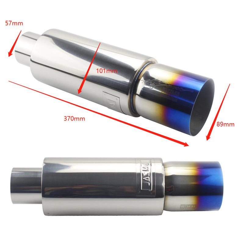 Applicable Car Exhaust Pipe Modification Sound Wave Straight Row